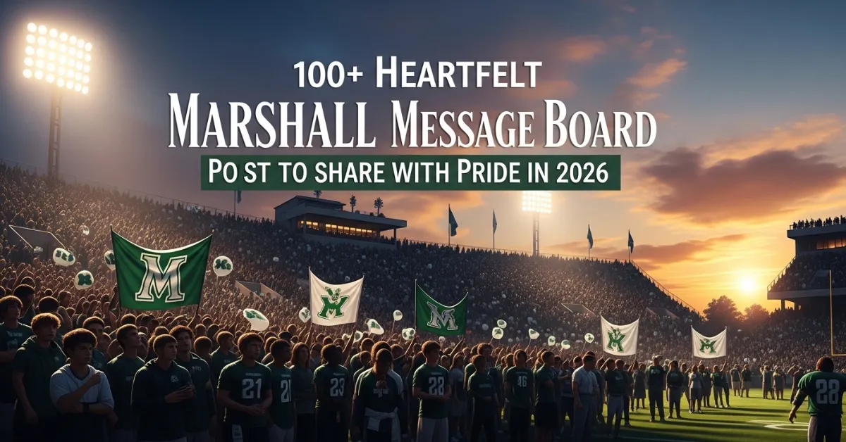 Marshall Message Board