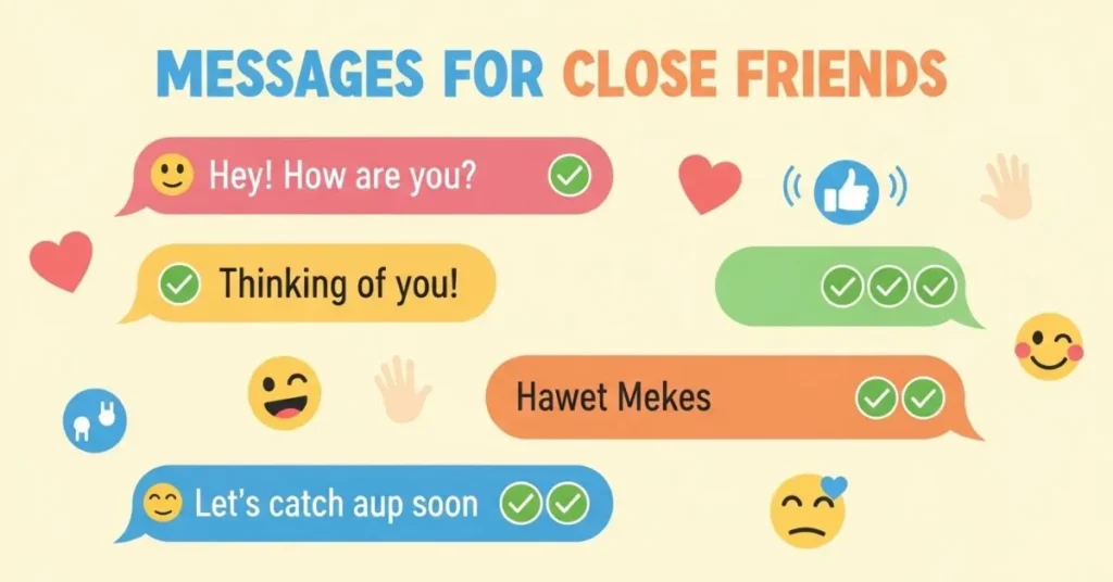 Messages For Close Friends