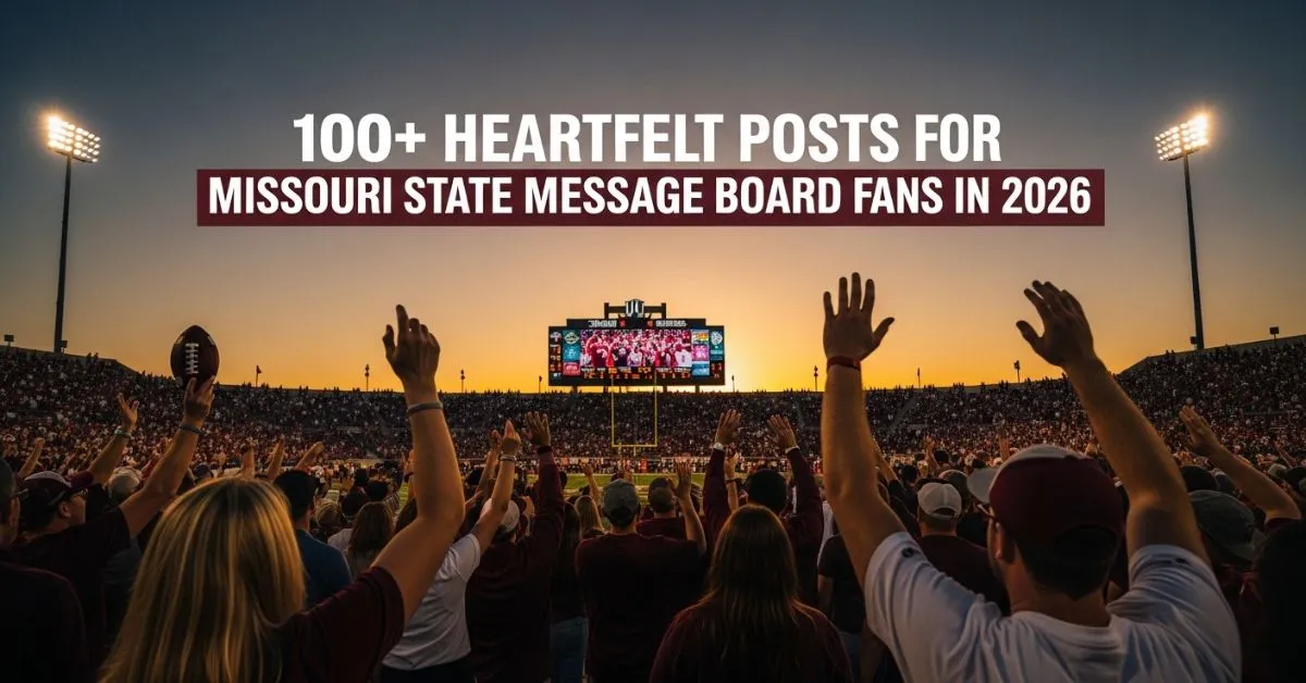 Missouri State Message Board