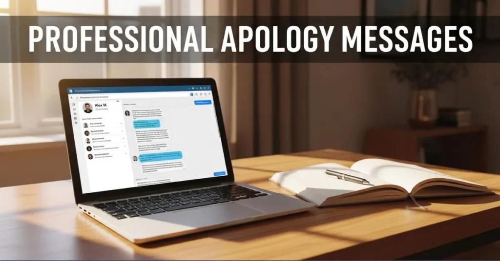 Professional Apology Messages