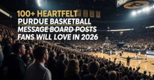 Purdue Basketball Message Board