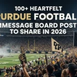 Purdue Football Message Board