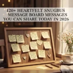 Snugbus Message Board