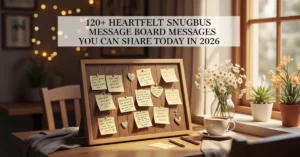 Snugbus Message Board