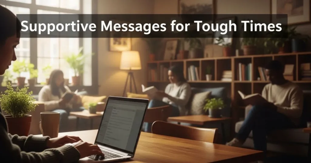 Supportive Messages for Tough Times