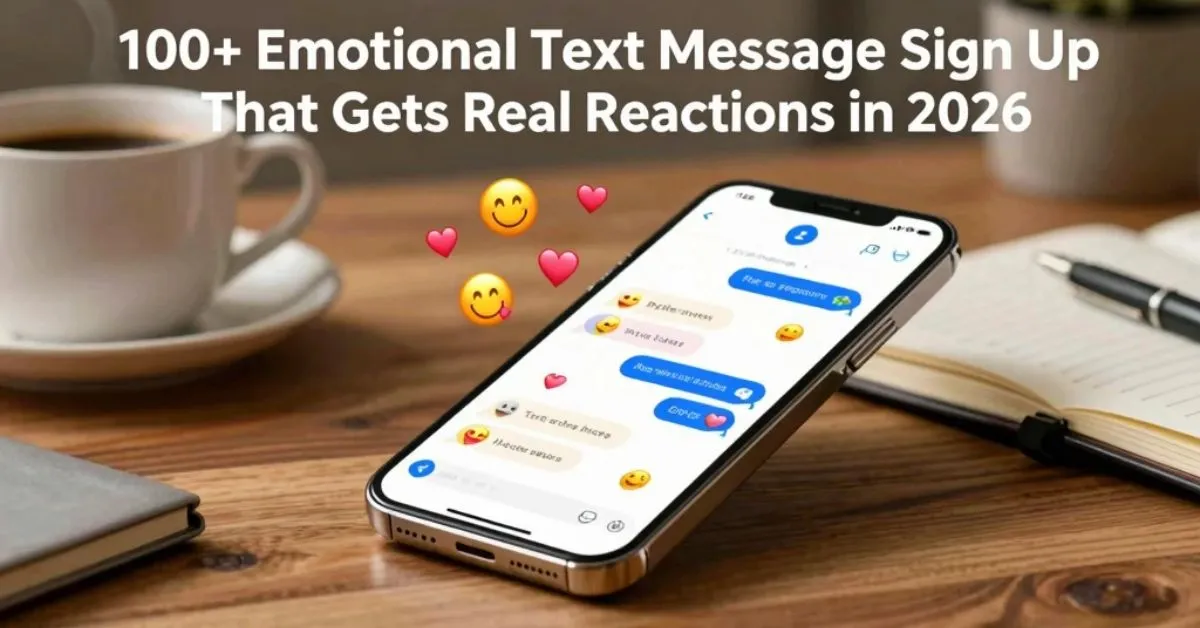 Text Message Sign Up