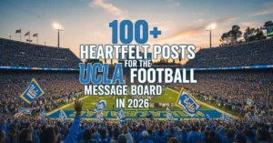 UCLA Football Message Board