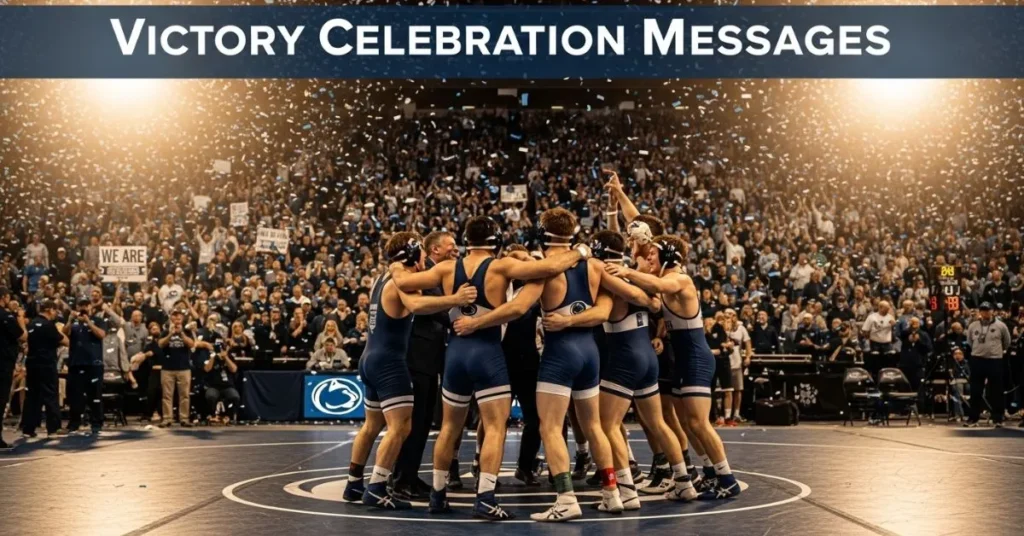 Victory Celebration Messages