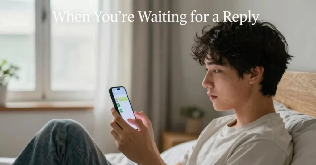 When You’re Waiting For a Reply