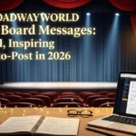 Broadwayworld Message Board