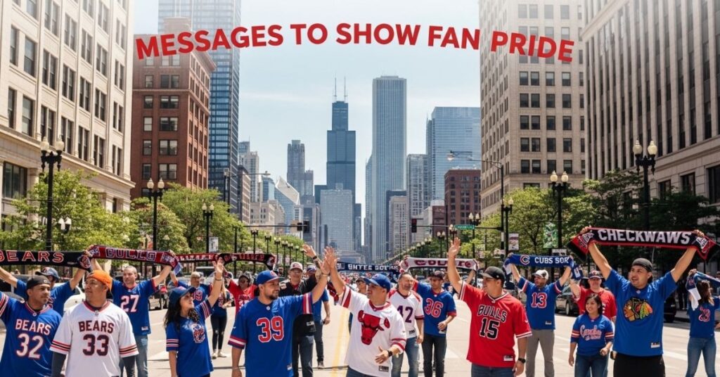 Messages to Show Fan Pride