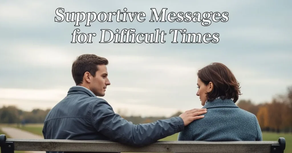 Supportive Messages for Difficult Times